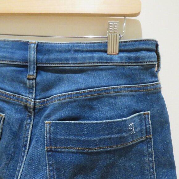 ANTHROPOLOGIE PILCRO Wide Leg Denim Flare Jeans Boho Preppy Casual Comfort 28 - Picture 11 of 14